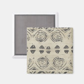 Pattern Bazaar - Rond en Geometrische vormen Magneet (Voorkant / Achterkant)