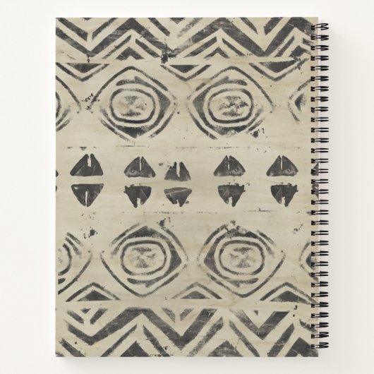 Pattern Bazaar - Rond en Geometrische vormen Notitieboek (Achterkant)