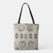 Pattern Bazaar - Rond en Geometrische vormen Tote Bag (Achterkant)