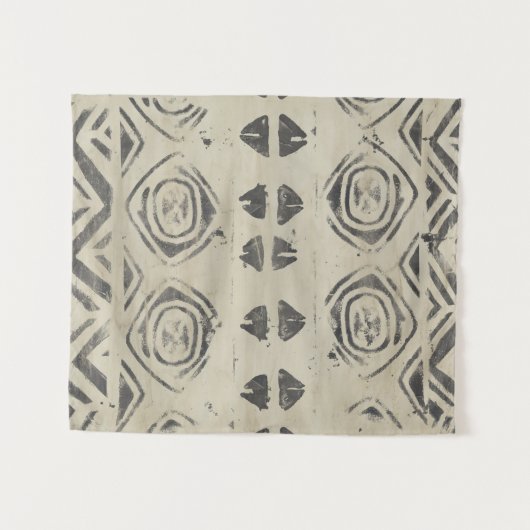 Pattern Bazaar - Rond en Geometrische vormen Wandkleed (Voorkant (horizontaal))