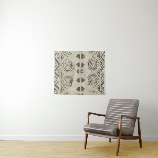 Pattern Bazaar - Rond en Geometrische vormen Wandkleed (In Situ (horizontaal))