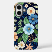 Pattern Beautiful wildflowers Case-Mate iPhone Case (Achterkant)