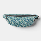 Pattern Blue Camouflage Heuptasje (Liggend)