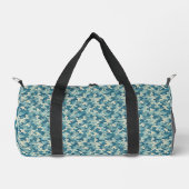Pattern Blue Camouflage Plunjezak (Voorkant)