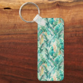 Pattern Boho Banana Leaves Sleutelhanger (Voorkant)