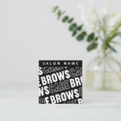 Pattern Brows Natercare PMU Brow Instructions Vierkante Visitekaartje (Staand voorkant)