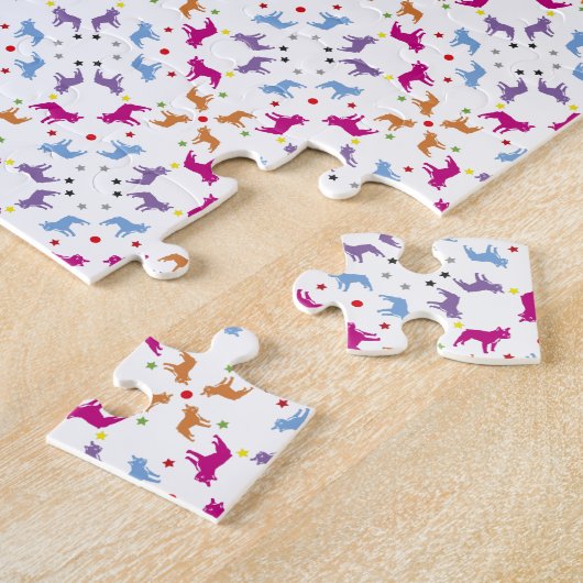 Pattern Bulldogs Legpuzzel (Zijkant)