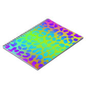 Pattern Colorful Inspiration Retro Cute Notitieboek (Linkerzijde)