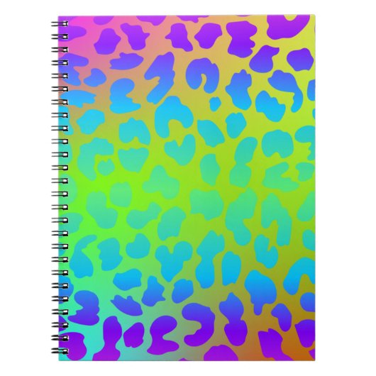 Pattern Colorful Inspiration Retro Cute Notitieboek (Voorkant)