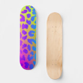 Pattern Colorful Inspiration Retro Cute Persoonlijk Skateboard (Voorkant)