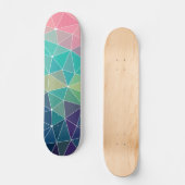 Pattern Colorful Inspiration Retro Cute Persoonlijk Skateboard (Voorkant)