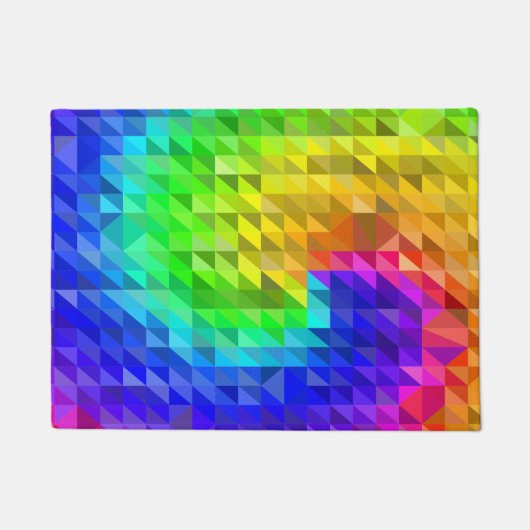 Pattern Colorful Inspiration Retro Summer Deurmat (Voorkant)