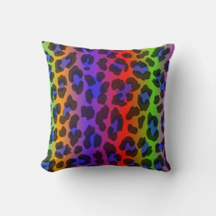 Pattern Colorful Inspiration Retro Tiger Kussen