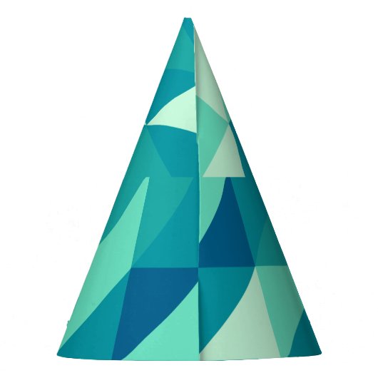 Pattern Colorfull Modern Retro  Feesthoedjes (Achterkant)