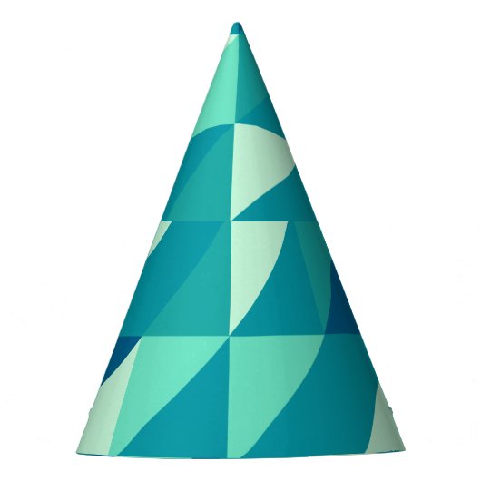 Pattern Colorfull Modern Retro  Feesthoedjes (Voorkant)