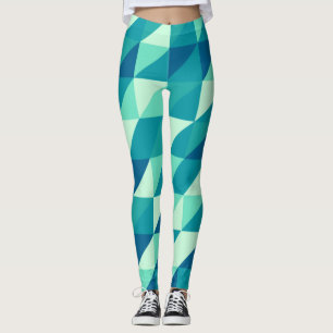 Pattern Colorfull Modern Retro  Leggings