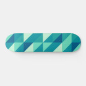 Pattern Colorfull Modern Retro Persoonlijk Skateboard (Horizontaal)