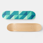 Pattern Colorfull Modern Retro Persoonlijk Skateboard (Horizontaal)