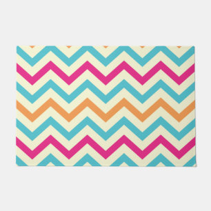 Pattern Colorfull Stylish Geometric Deurmat