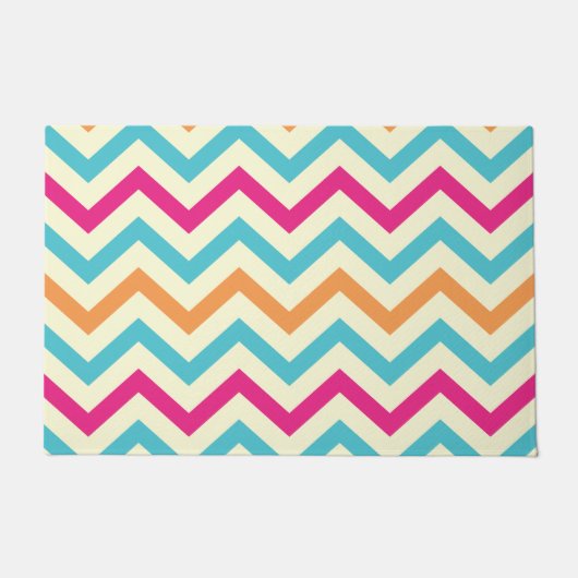 Pattern Colorfull Stylish Geometric Deurmat (Voorkant)