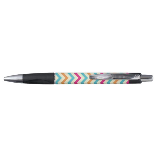 Pattern Colorfull Stylish Geometric  Pen (Achterkant)