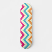 Pattern Colorfull Stylish Geometric  Persoonlijk Skateboard (Voorkant)