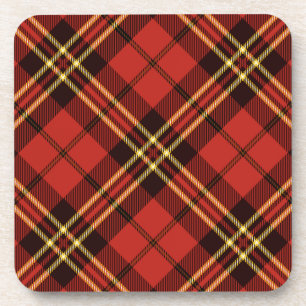 Pattern Colorfull Stylish Scottish Bier Onderzetter