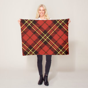 Pattern Colorfull Stylish Scottish Fleece Deken