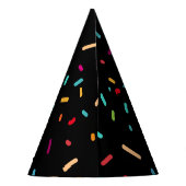 Pattern Colorfull Stylish Summer  Feesthoedjes (Achterkant)