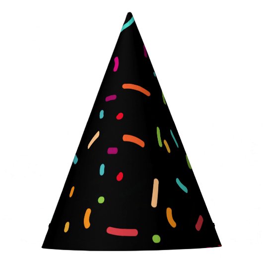 Pattern Colorfull Stylish Summer  Feesthoedjes (Voorkant)