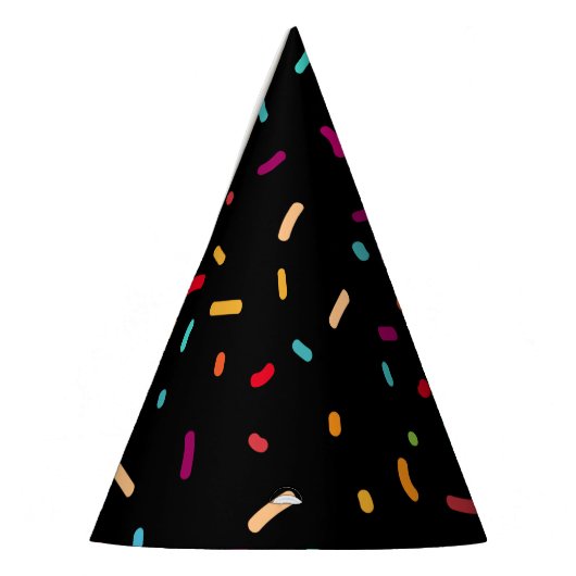 Pattern Colorfull Stylish Summer  Feesthoedjes (Links)