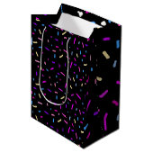 Pattern Colorfull Stylish Summer Party Medium Cadeauzakje (Voorkant Gekanteld)