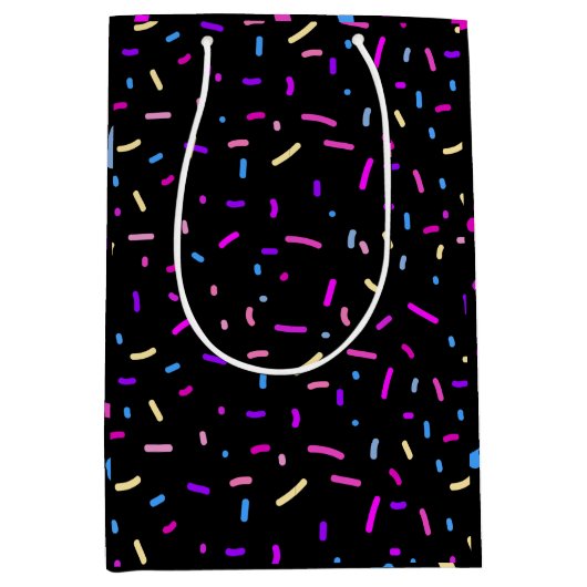 Pattern Colorfull Stylish Summer Party Medium Cadeauzakje (Voorkant)