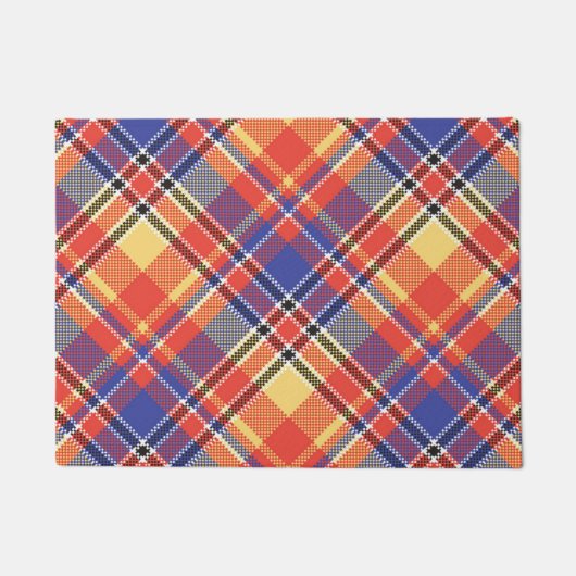 Pattern Colorfull Trendy Geometric Deurmat (Voorkant)