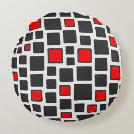 Pattern desing rond kussen