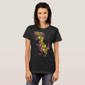 Pattern Dinosaur Colorful September International T-shirt (Voorkant volledig)