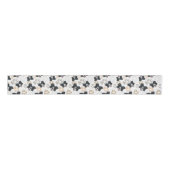 Pattern Dog Paws Border Collie Grosgrain Lint (Voorkant)