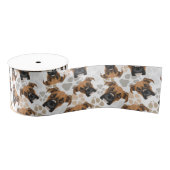 Pattern Dog paws Boxer Grosgrain Lint (Spoel)