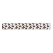 Pattern Dog Paws Doberman Grosgrain Lint (Voorkant)