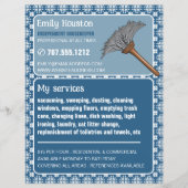 Pattern & Duster, portier, Maid Flyer (Voorkant)