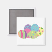 Pattern Easter Eggs Magneet (Voorkant / Achterkant)