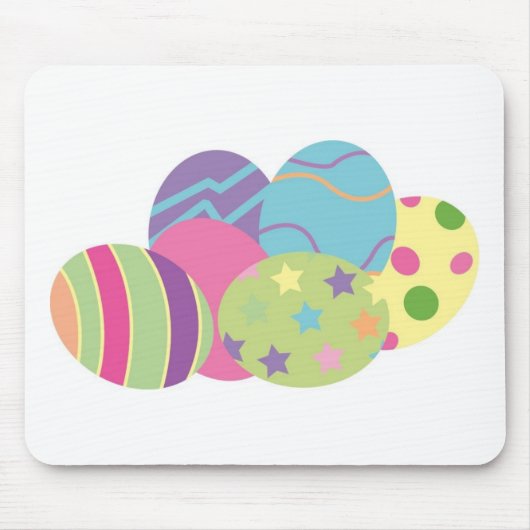 Pattern Easter Eggs Muismat (Voorkant)