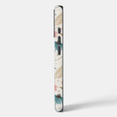 Pattern Echineceas Glitter Case-Mate iPhone Case (Achterkant / Links)