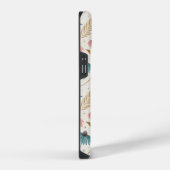 Pattern Echineceas Glitter iPhone Hoesje (Rechterkant)