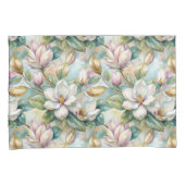 Pattern Elegant Magnolia Flowers Kussensloop (Voorkant-Rechts)