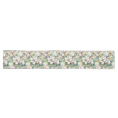 Pattern Elegant Magnolia Flowers Lange Tafelloper (Horizontaal)