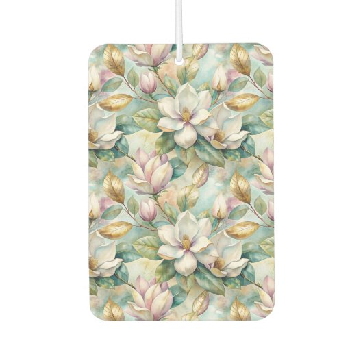 Pattern Elegant Magnolia Flowers Luchtverfrisser (Voorkant)