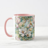 Pattern Elegant Magnolia Flowers Mok (Links)
