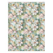 Pattern Elegant Magnolia Flowers Tafelkleed (Voorkant)