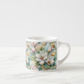 Pattern Elegant Magnolias Espresso Kop (Rechts)